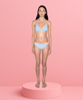 Load image into Gallery viewer, RUFFLE EDGE MINI HIPSTER