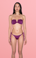 Load image into Gallery viewer, V WIRED BANDEAU BIKINI TOP
