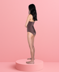 Load image into Gallery viewer, V WIRED BANDEAU ONE PIECE
