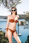Load image into Gallery viewer, V WIRE BANDEAU BIKINI TOP
