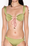 Load image into Gallery viewer, Model wearing All Around Adjustable Top in Green Leaf
