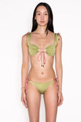Load image into Gallery viewer, Model wearing All Around Adjustable Top in Green Leaf
